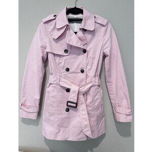 Zara Basic Pink Trench Coat